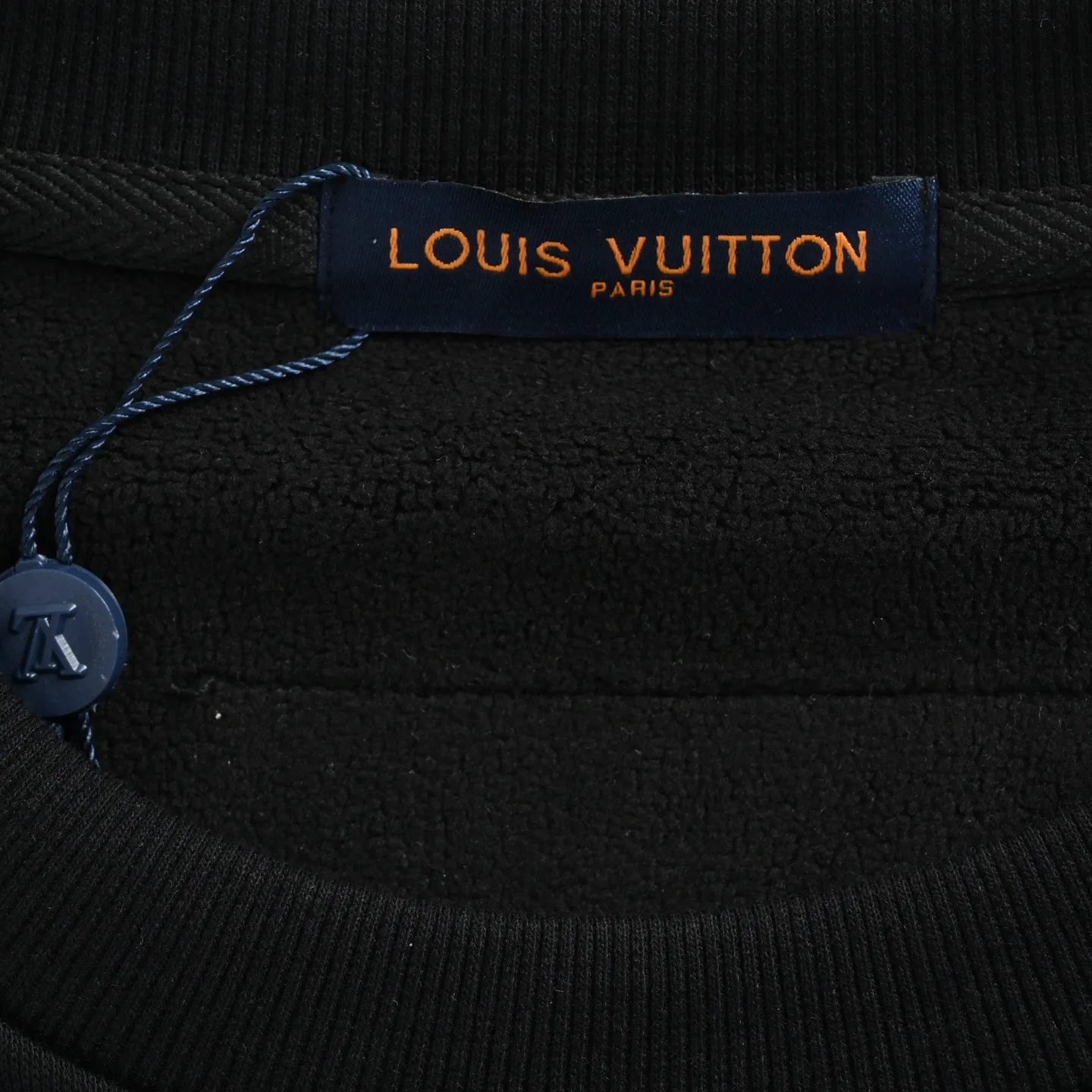 Louis Vuitton/Louis Vuitton 25Fw badge crew neck sweatshirt
